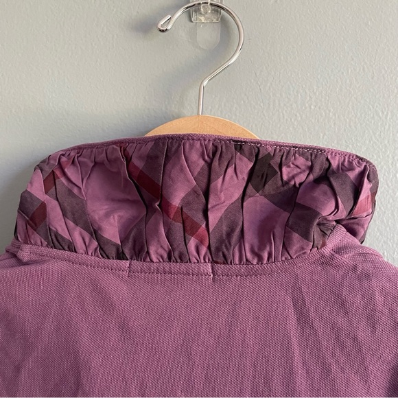 BURBERRY brit novacheck collared polo - Picture 7 of 9